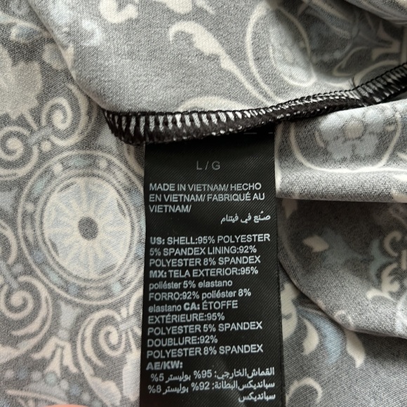 WHBM Medallion-Print Knit Shift Dress with Jewel Embellished Neckline - Picture 13 of 13